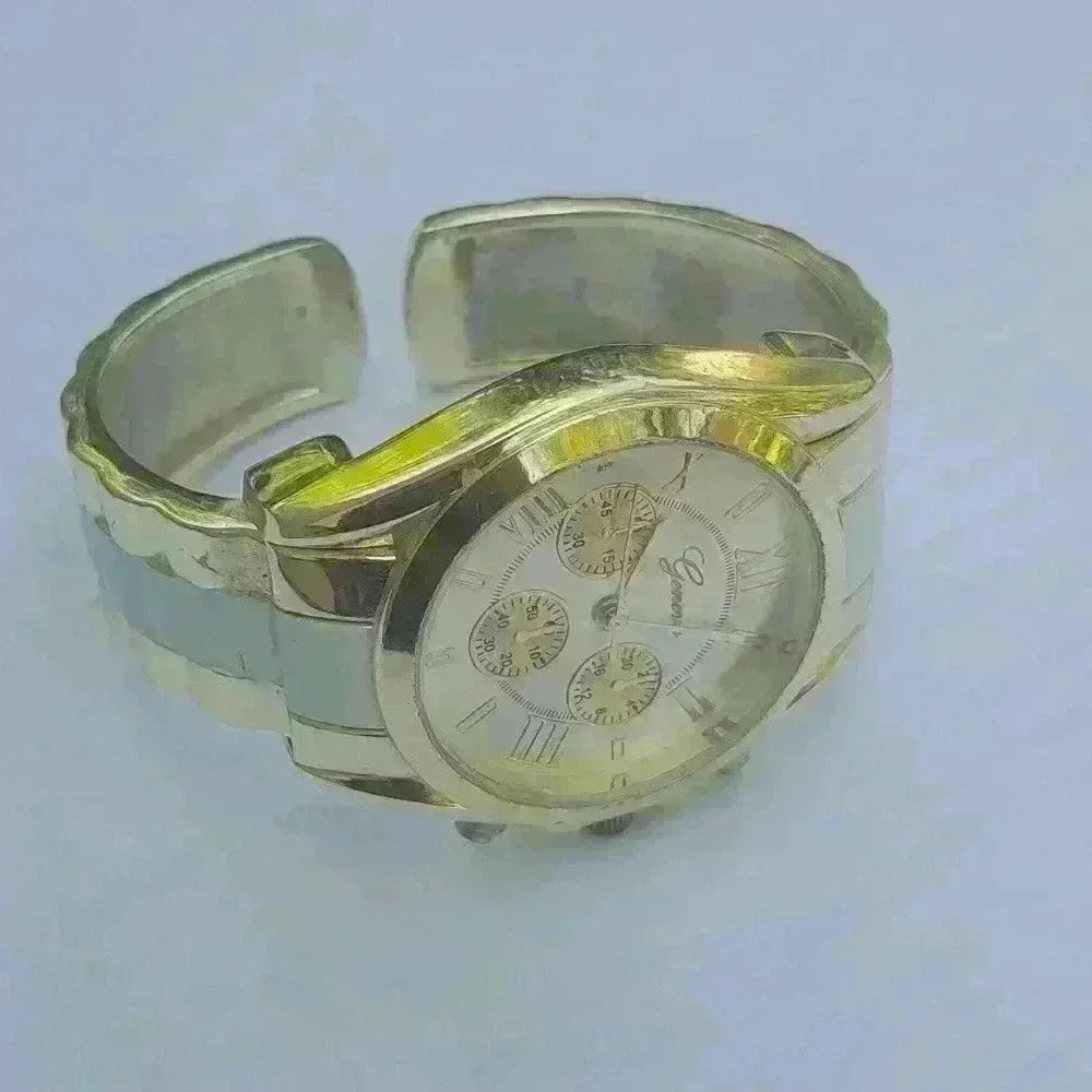 Rare To Find Geneva Women Cuff Watch